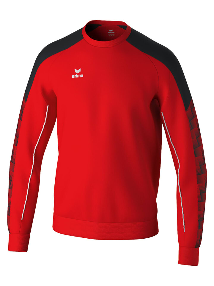 Функциональная рубашка erima Sweatshirt, цвет rot/schwarz 
Функциональная рубашка erima Sweatshirt, цвет rot/schwarz