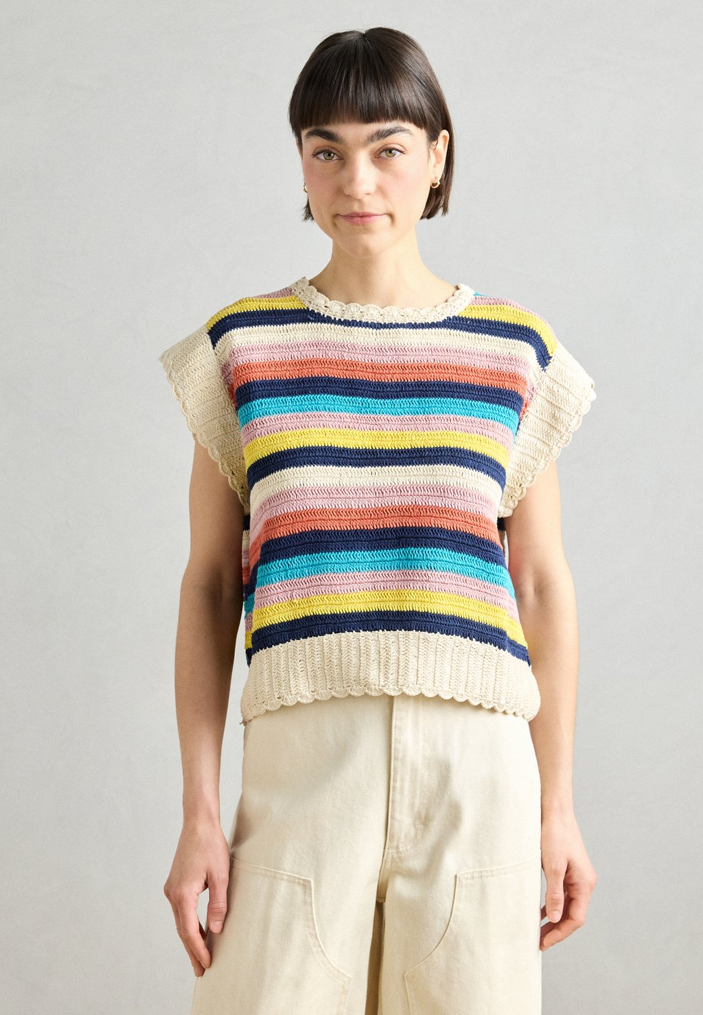 Футболка с принтом Lollys Laundry, мультиколор 
Футболка с принтом Lollys Laundry, мультиколор