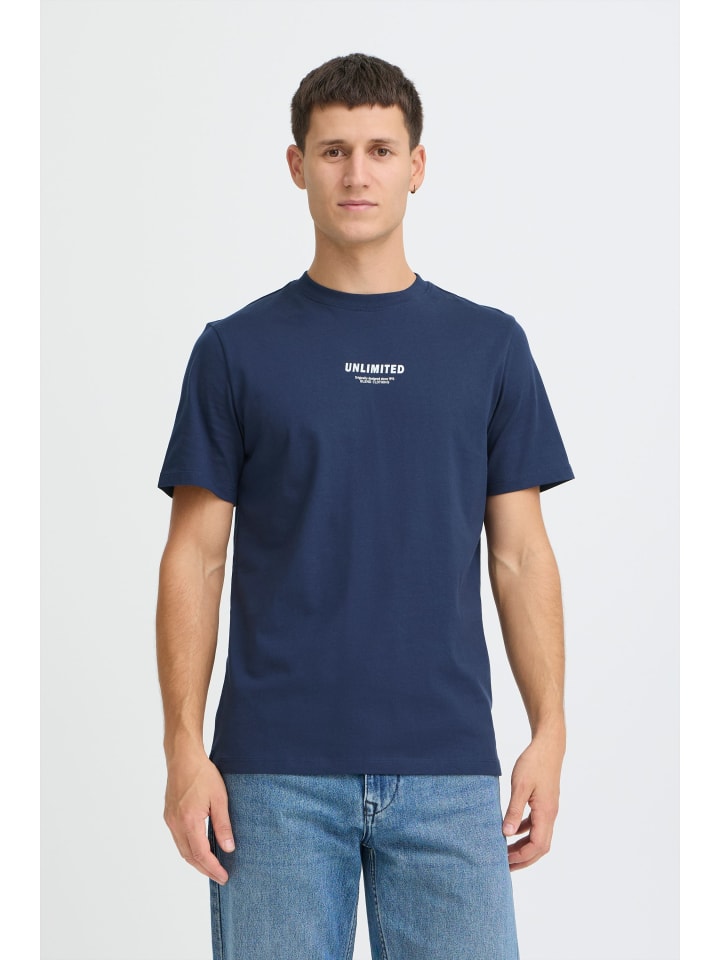 BLEND Футболка с круглым вырезом BHMStema синего цвета
BLEND Футболка с круглым вырезом BHMStema синего цвета