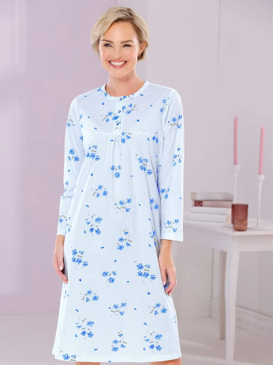 Ночная рубашка графини "ночная рубашка" Comtessa, голубой
Ночная рубашка графини "ночная рубашка" Comtessa, голубой