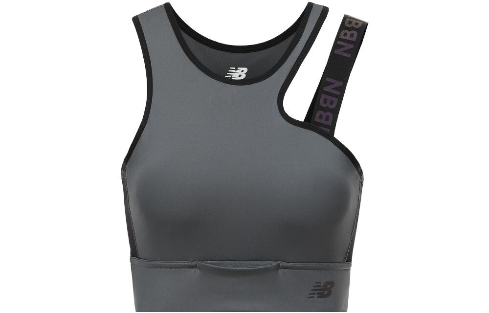 Спортивное нижнее белье женское серое New Balance 
Спортивное нижнее белье женское серое New Balance