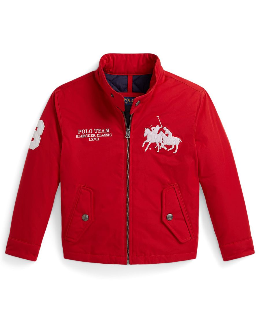 Куртка-борцовка с двойным воротником для мальчиков 2-7 лет Polo Ralph Lauren, Red
Куртка-борцовка с двойным воротником для мальчиков 2-7 лет Polo Ralph Lauren, Red