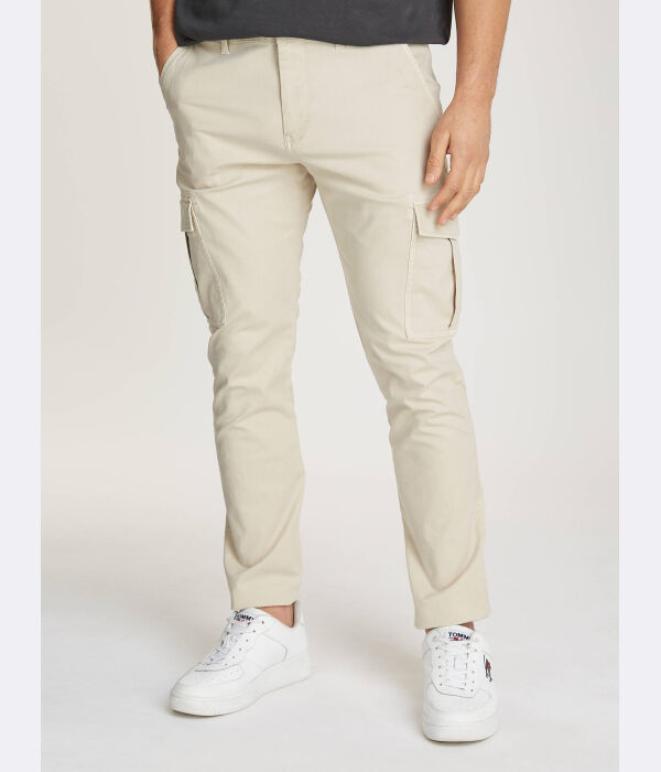 Брюки карго в Остине Slim fit Tommy Jeans, бежевый 
Брюки карго в Остине Slim fit Tommy Jeans, бежевый