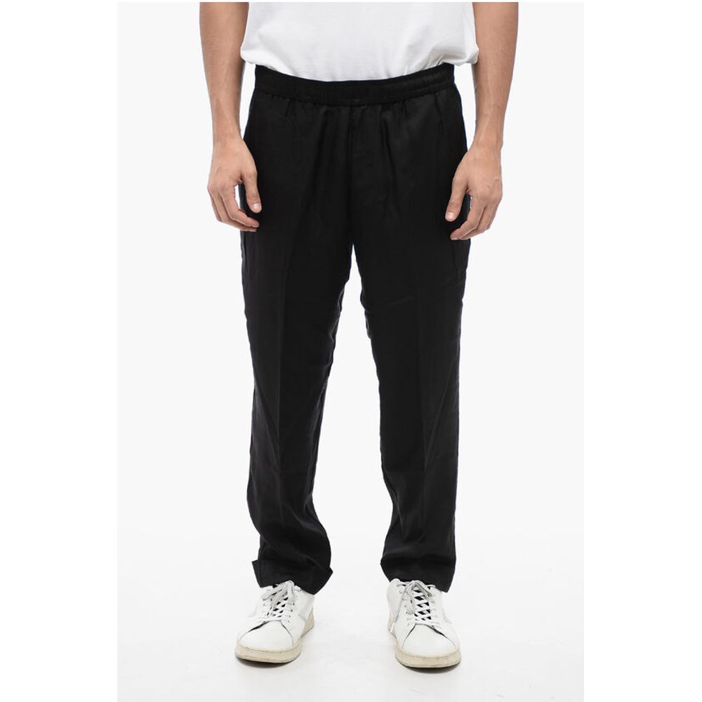 Брюки REM из вискозной смеси с эластичным поясом Neil Barrett, Black
Брюки REM из вискозной смеси с эластичным поясом Neil Barrett, Black