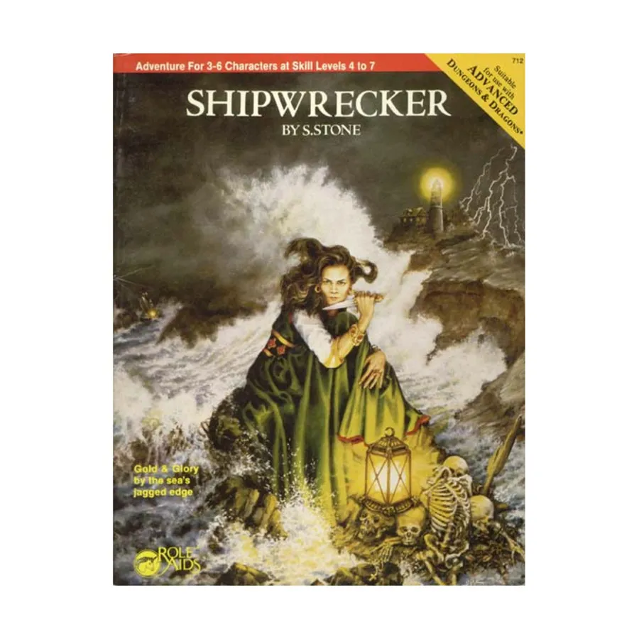 Модуль Shipwrecker, Roleaids - Fantasy Modules & Supplements (D&D, AD&D)
Модуль Shipwrecker, Roleaids - Fantasy Modules & Supplements (D&D, AD&D)