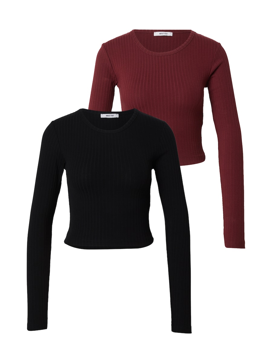 Рубашка ABOUT YOU Lieven, бордовый/черный
Рубашка ABOUT YOU Lieven, бордовый/черный