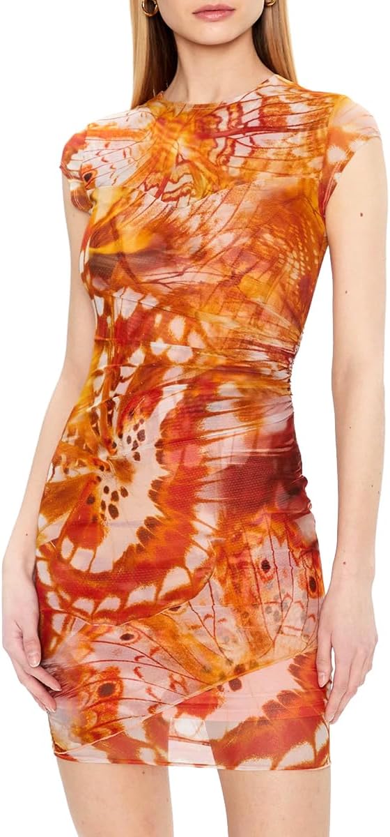 Платье Guess Aida с короткими рукавами, Vanessa Cardui
Платье Guess Aida с короткими рукавами, Vanessa Cardui