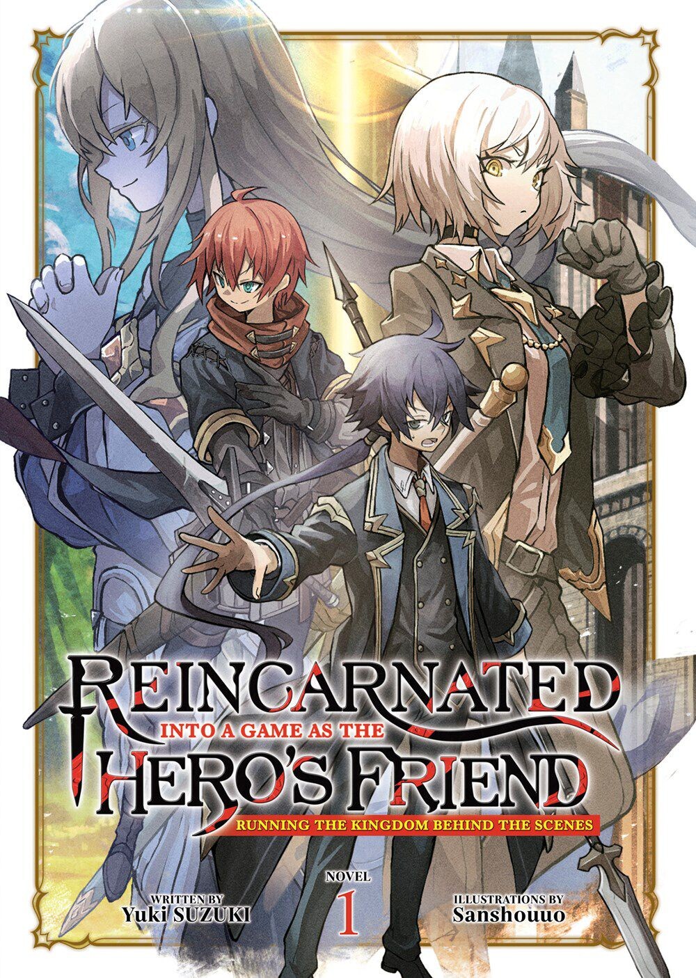 Новелла Reincarnated Into a Game as the Hero's Friend: Running the Kingdom Behind the Scenes Novel Volume 1
Новелла Reincarnated Into a Game as the Hero's Friend: Running the Kingdom Behind the Scenes Novel Volume 1