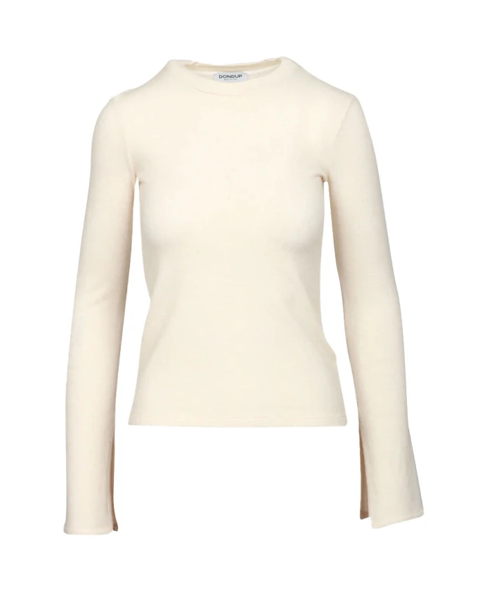 Мягкая футболка с длинными рукавами и разрезами Dondup, белый
Мягкая футболка с длинными рукавами и разрезами Dondup, белый