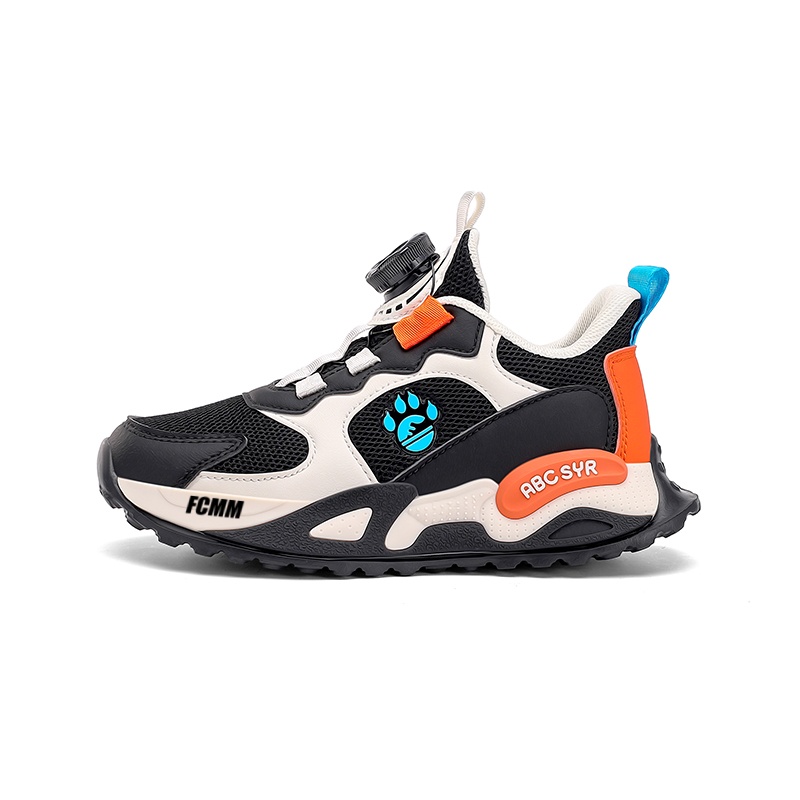 Баскетбольные кроссовки детские, с противоскользящим покрытием и износостойким низким верхом FCMM, черный/оранжевый
Баскетбольные кроссовки детские, с противоскользящим покрытием и износостойким низким верхом FCMM, черный/оранжевый