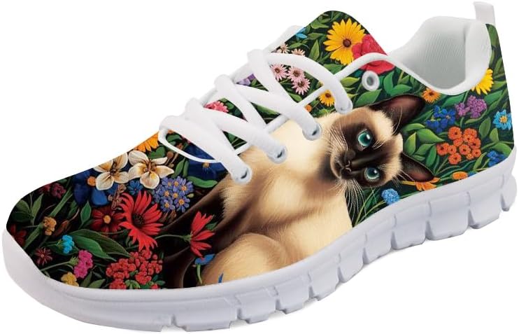 Кроссовки Forchrinse с винтовым тай-дай принтом для мужчин и женщин, легкие модные кроссовки для бега и прогулок, Cat Flower
Кроссовки Forchrinse с винтовым тай-дай принтом для мужчин и женщин, легкие модные кроссовки для бега и прогулок, Cat Flower