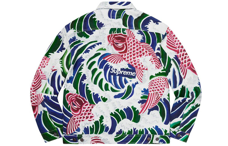 Куртка Supreme с принтом, черный / золотой
Куртка Supreme с принтом, черный / золотой