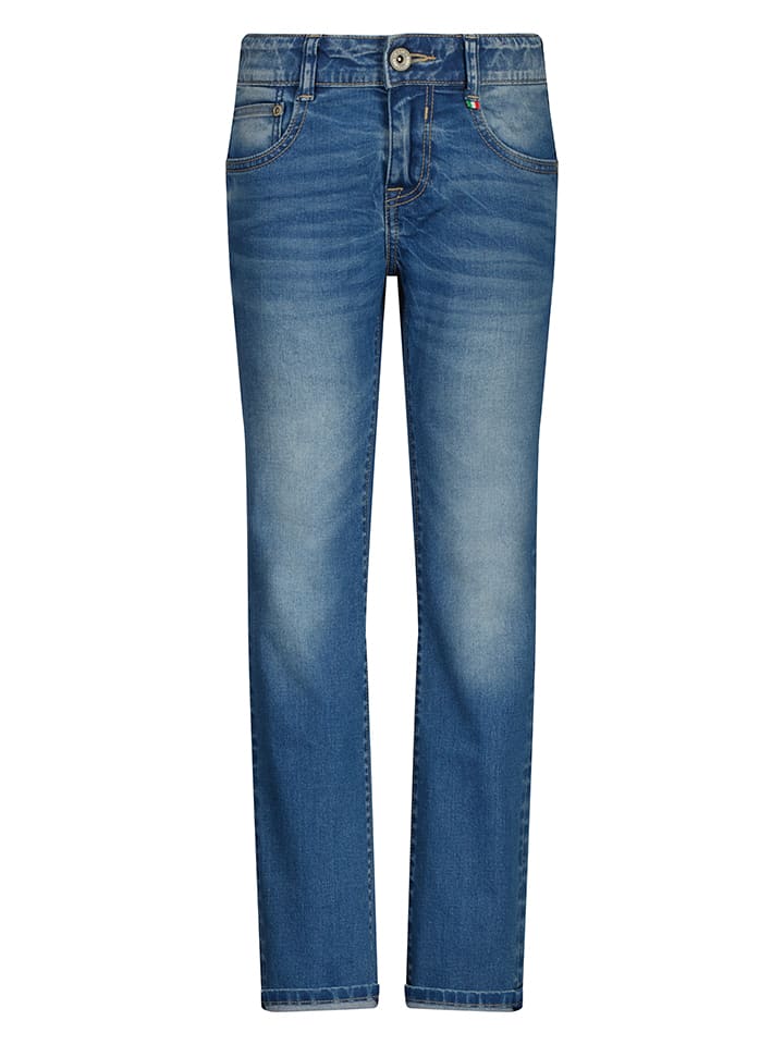 Джинсы облегающего кроя синего цвета Vingino
Джинсы облегающего кроя синего цвета Vingino