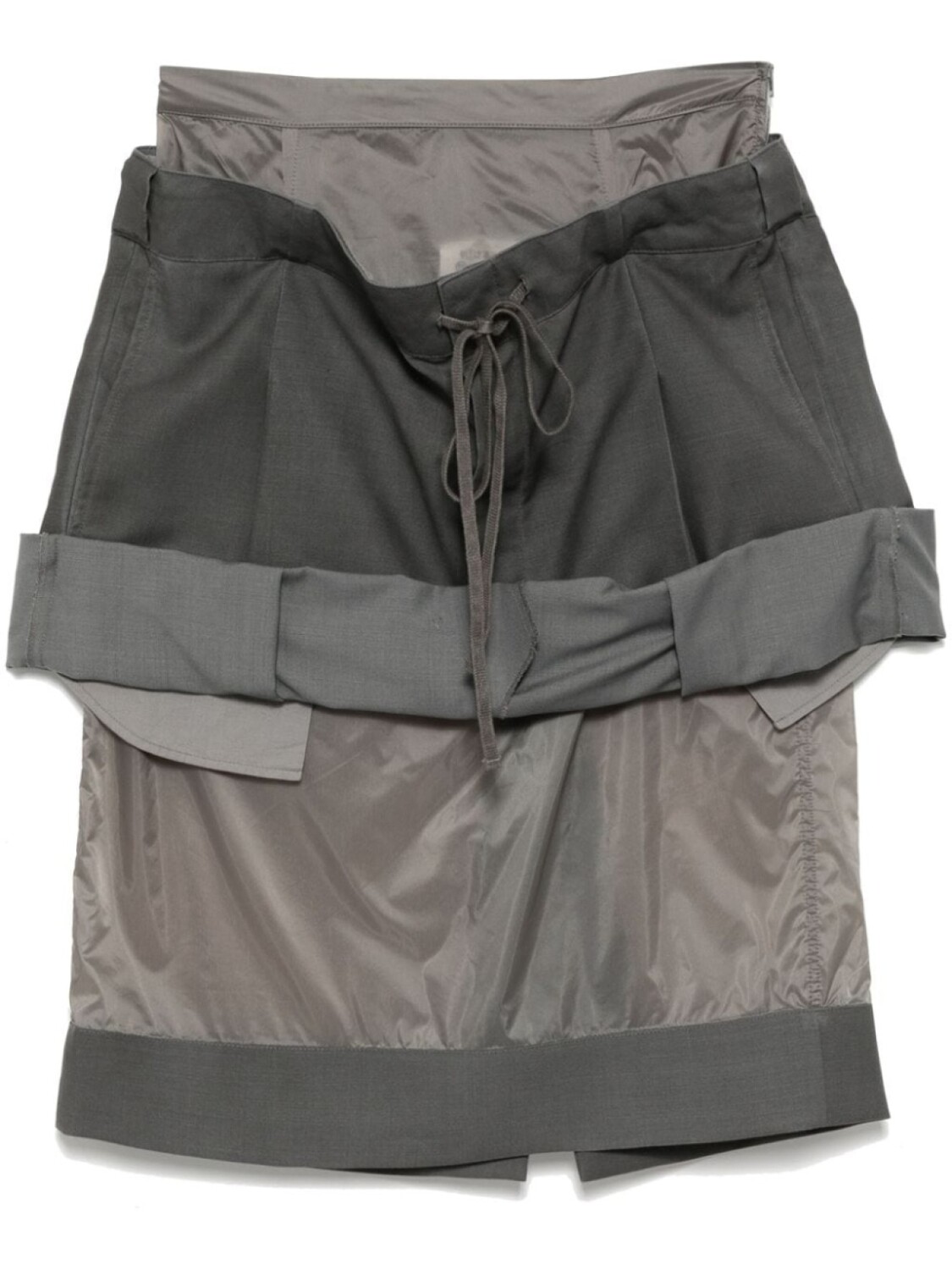 Многослойная юбка миди Maison Margiela, серый
Многослойная юбка миди Maison Margiela, серый