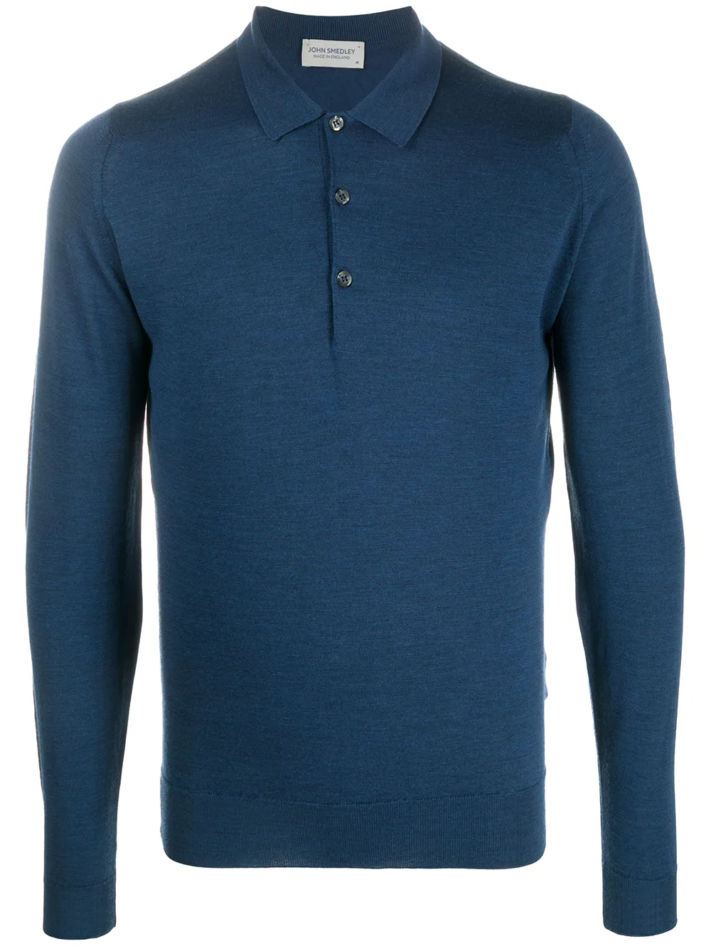 Рубашка поло с длинными рукавами John Smedley, синий
Рубашка поло с длинными рукавами John Smedley, синий