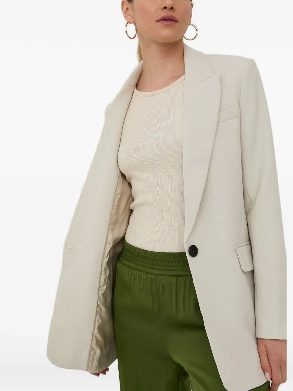 Пиджак на одной пуговице Bruuns Bazaar, нейтральный
Пиджак на одной пуговице Bruuns Bazaar, нейтральный