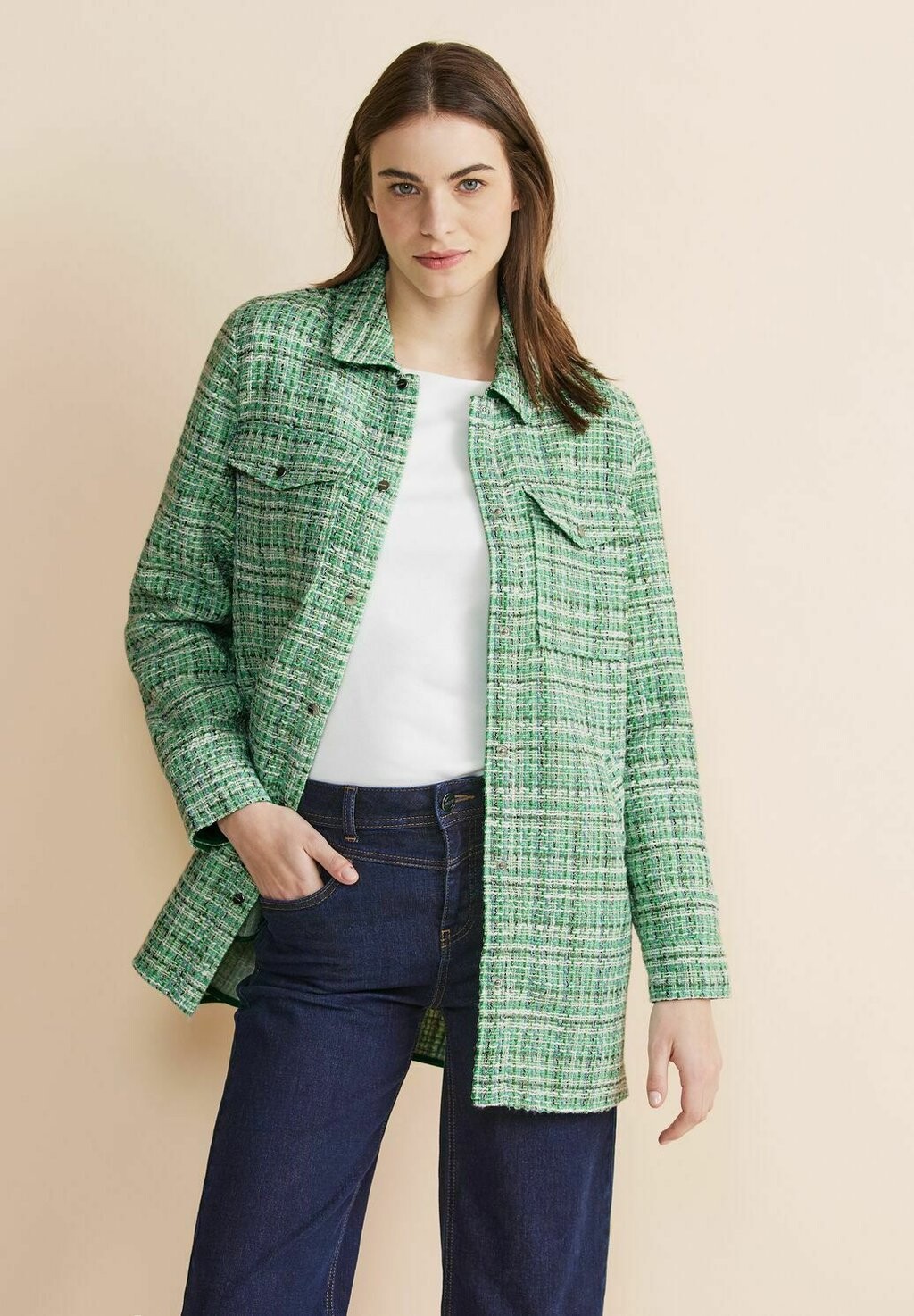 Короткое пальто Street One, зеленый
Короткое пальто Street One, зеленый