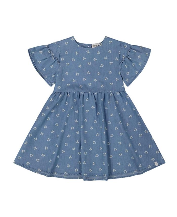 Платье из пестроткани с принтом для девочек - Little Kid Deux par Deux, синий
Платье из пестроткани с принтом для девочек - Little Kid Deux par Deux, синий