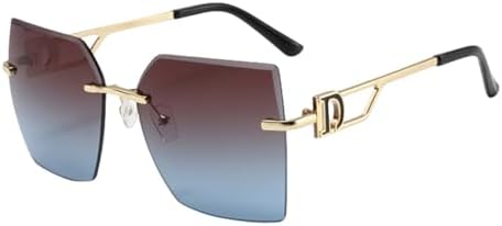 Модные женские солнцезащитные очки большого размера без оправы для женщин и мужчин, ретро-очки, солнцезащитные очки для женщин, защита от ультрафиолета UV400 MTZJH, C5
Модные женские солнцезащитные очки большого размера без оправы для женщин и мужчин, ретро-очки, солнцезащитные очки для женщин, защита от ультрафиолета UV400 MTZJH, C5