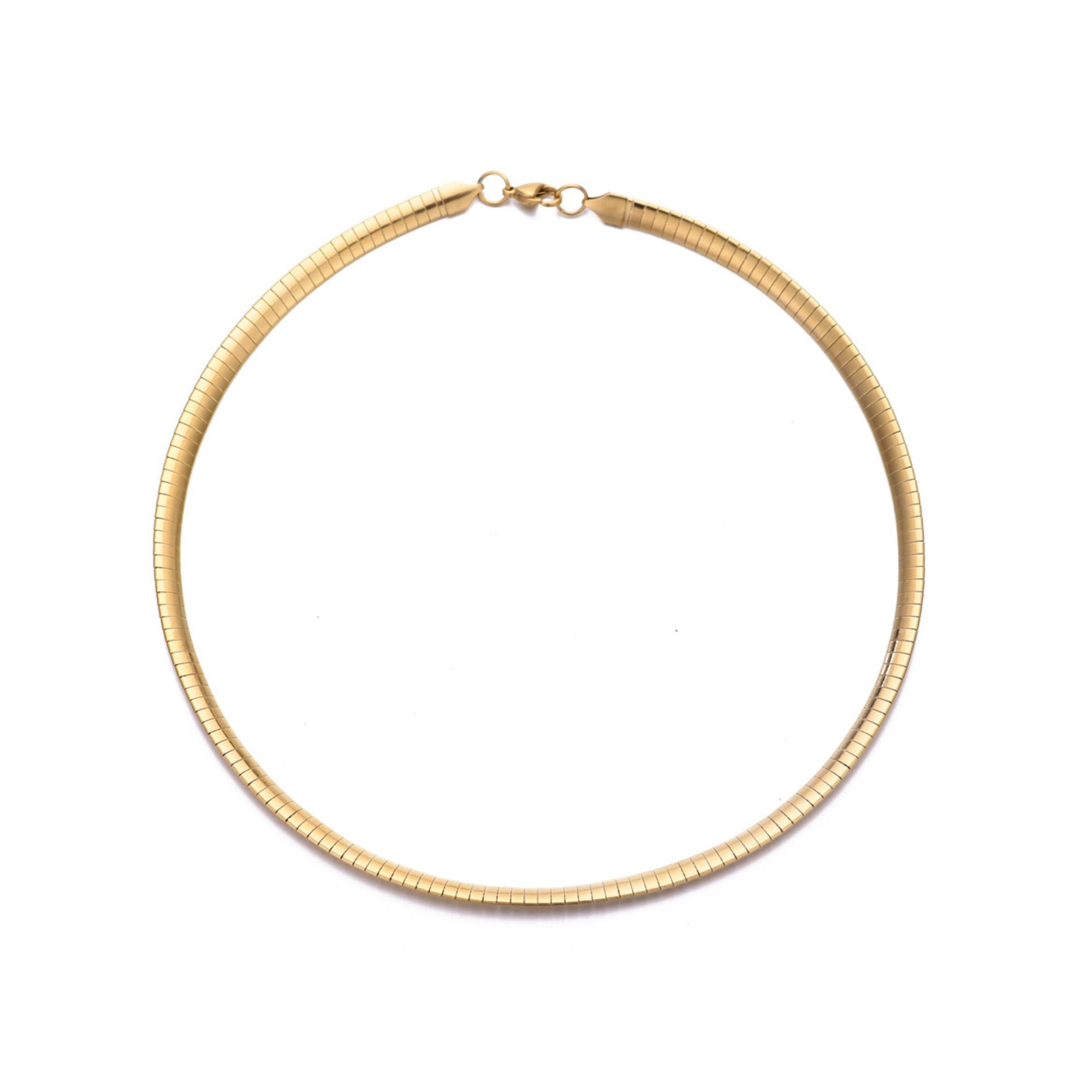 Многослойное ожерелье Omega с покрытием из 18-каратного золота, устойчивое к потускнению Adornia, золотой
Многослойное ожерелье Omega с покрытием из 18-каратного золота, устойчивое к потускнению Adornia, золотой