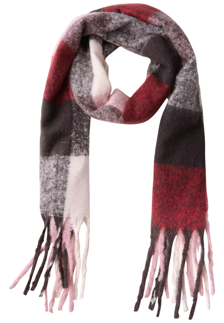 Шарф STREET ONE Madras, серый/красный
Шарф STREET ONE Madras, серый/красный