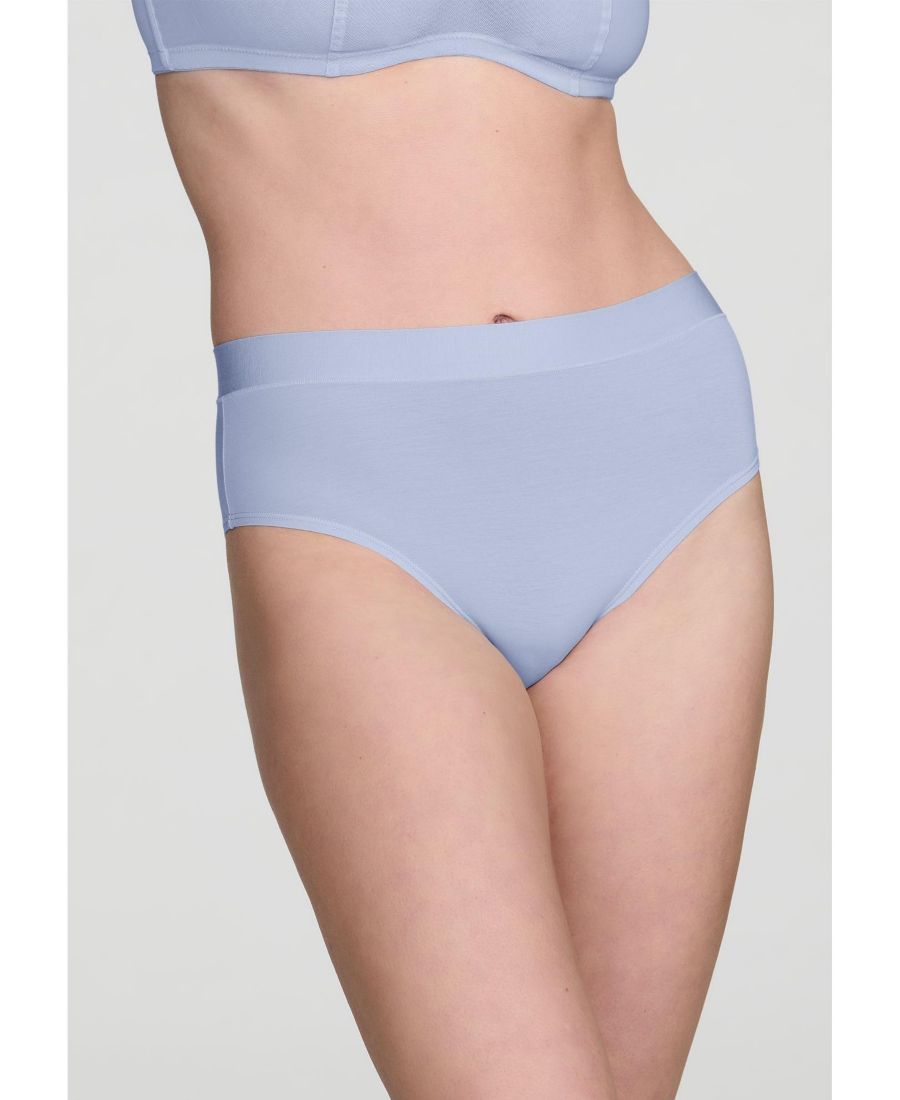 Трусики больших размеров с высокой талией из модала CUUP, Zephyr
Трусики больших размеров с высокой талией из модала CUUP, Zephyr