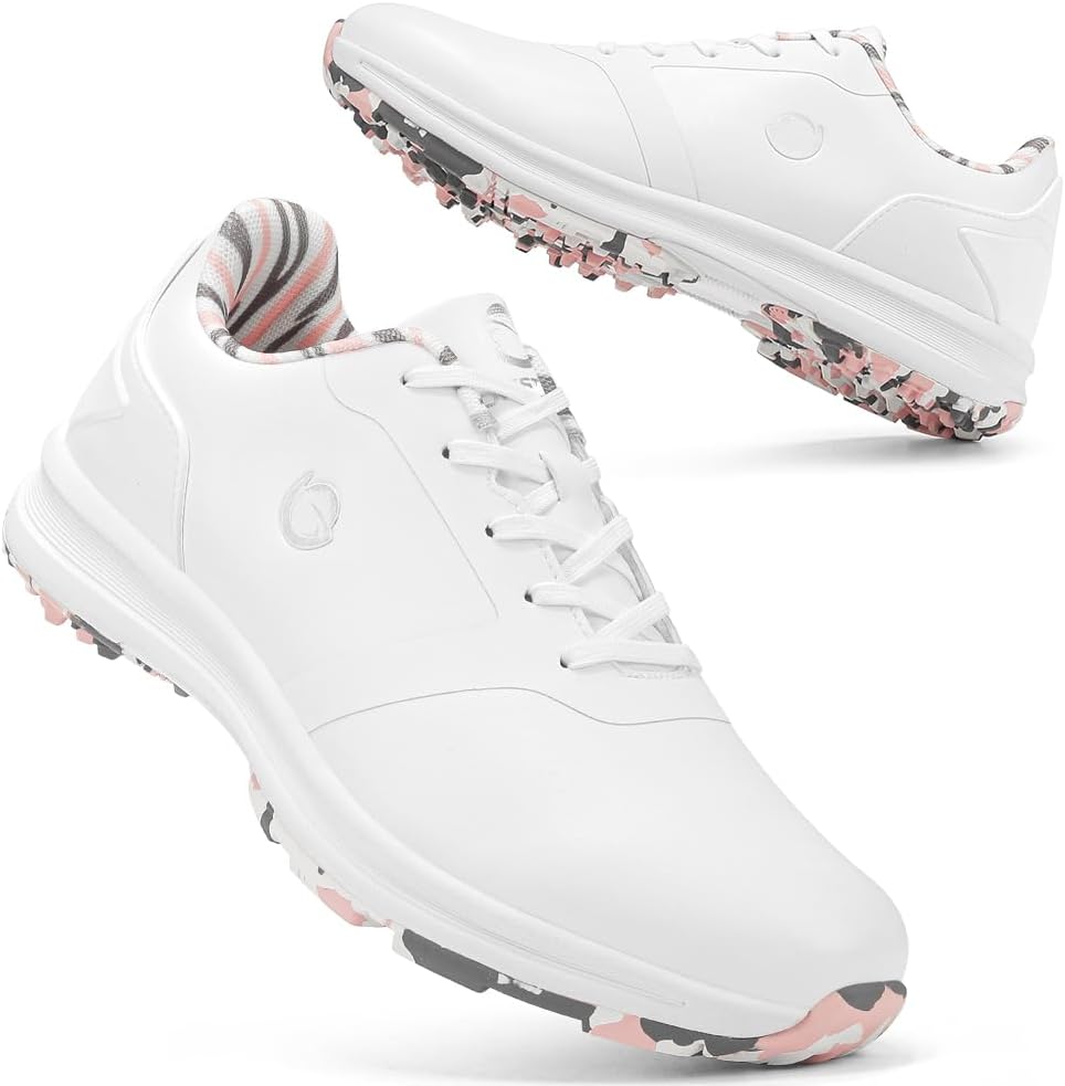 Женские профессиональные кроссовки для гольфа Без шипов, женские кроссовки для гольфа, для тренировок на улице, женские кроссовки для ходьбы по полю для гольфа Ifrich, белый/розовый
Женские профессиональные кроссовки для гольфа Без шипов, женские кроссовки для гольфа, для тренировок на улице, женские кроссовки для ходьбы по полю для гольфа Ifrich, белый/розовый