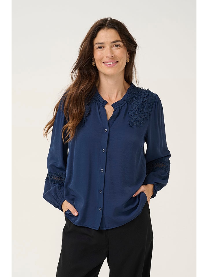 Блузка Luna Cream, темно-синий
Блузка Luna Cream, темно-синий