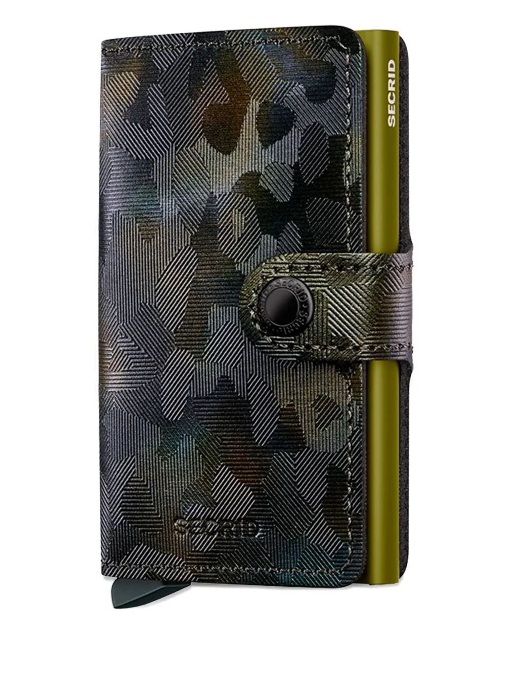 Картхолдер с камуфляжным принтом Secrid, зеленый
Картхолдер с камуфляжным принтом Secrid, зеленый