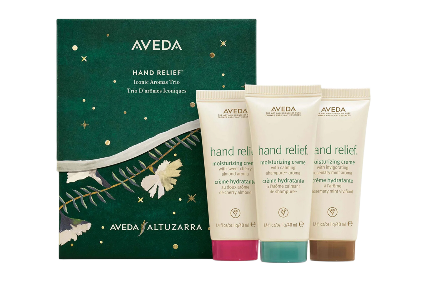 Aveda Набор из трех питательных увлажняющих кремов для рук ALTUZARRA Cherry Almond Aromatic 40мл+40мл+40мл
Aveda Набор из трех питательных увлажняющих кремов для рук ALTUZARRA Cherry Almond Aromatic 40мл+40мл+40мл