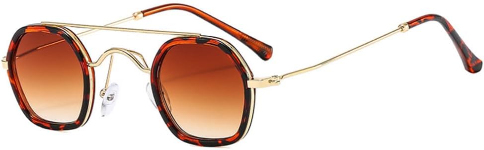 Ретро солнцезащитные очки с двойным лучом Polygon для женщин, прозрачные линзы с градиентом Ocean, защита от УФ-излучения UV400 для мужчин, панк-солнцезащитные очки MTZJH, Leopard Tea
Ретро солнцезащитные очки с двойным лучом Polygon для женщин, прозрачные линзы с градиентом Ocean, защита от УФ-излучения UV400 для мужчин, панк-солнцезащитные очки MTZJH, Leopard Tea