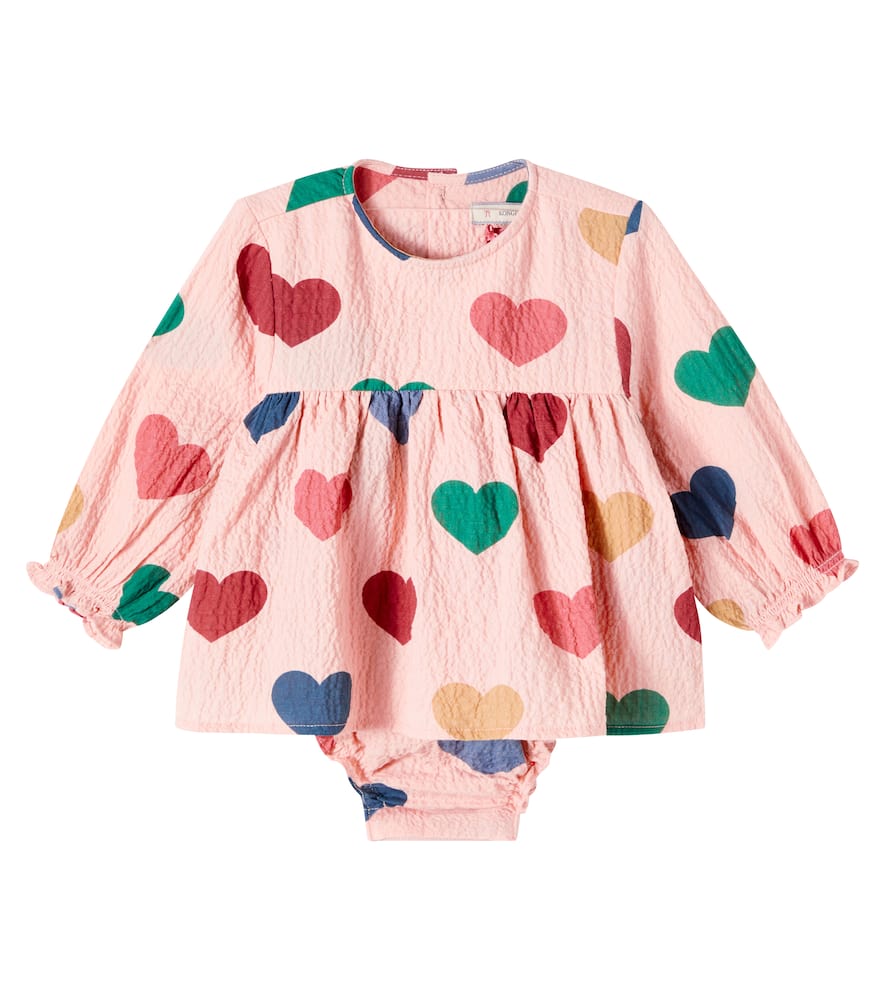 Детский комбинезон Baby Elin из хлопка с принтом Konges Sløjd, Coeur Rose Colore
Детский комбинезон Baby Elin из хлопка с принтом Konges Sløjd, Coeur Rose Colore