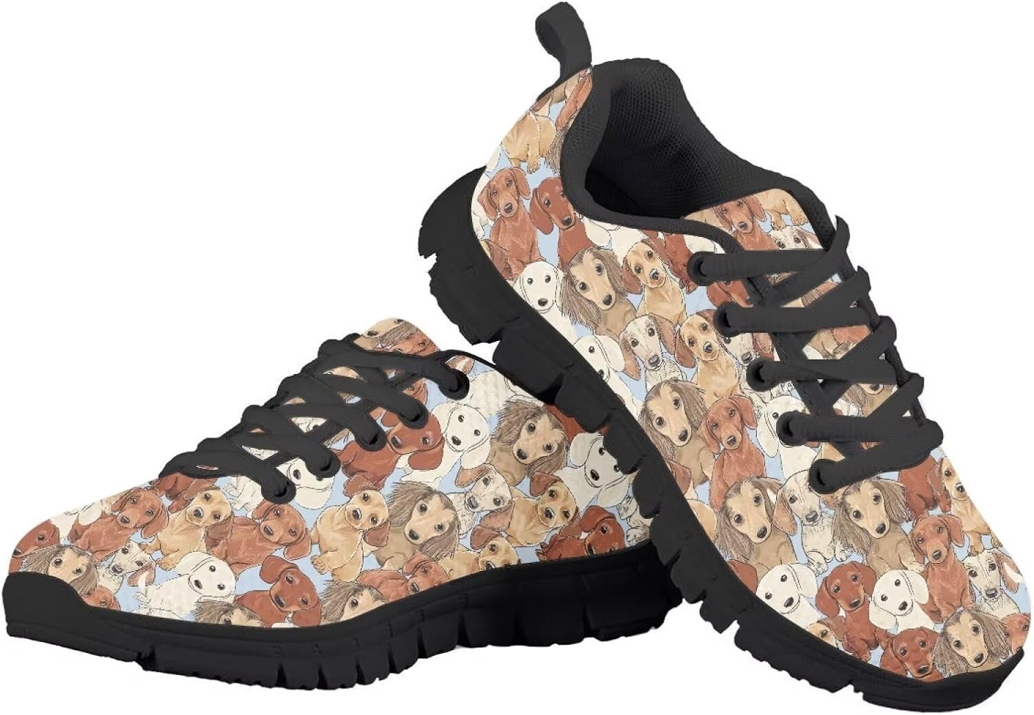 Детские кроссовки с мультяшным рисунком, нескользящие, для мальчиков и девочек, дышащие, сетчатые, модные спортивные кроссовки для малышей, размеры 11-13/детей постарше, размеры 1-5 Quxjehoe, Colored Dachshund
Детские кроссовки с мультяшным рисунком, нескользящие, для мальчиков и девочек, дышащие, сетчатые, модные спортивные кроссовки для малышей, размеры 11-13/детей постарше, размеры 1-5 Quxjehoe, Colored Dachshund