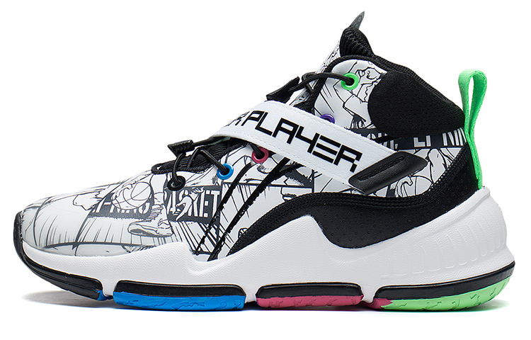 Детские баскетбольные кроссовки LINING YOUNG с амортизаторами и амортизацией, средней высоты, черные и белые
Детские баскетбольные кроссовки LINING YOUNG с амортизаторами и амортизацией, средней высоты, черные и белые