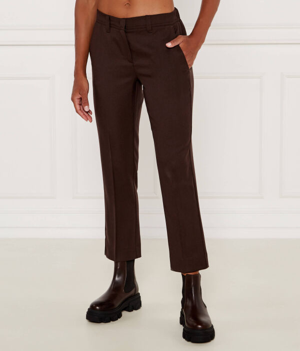 Шерстяные штаны-сигареты lazzara Marella Sport, коричневый
Шерстяные штаны-сигареты lazzara Marella Sport, коричневый