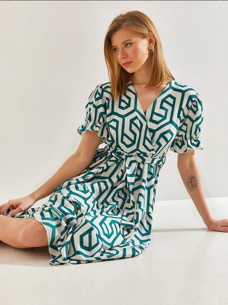 Платье Bianco Lucci, изумрудный
Платье Bianco Lucci, изумрудный