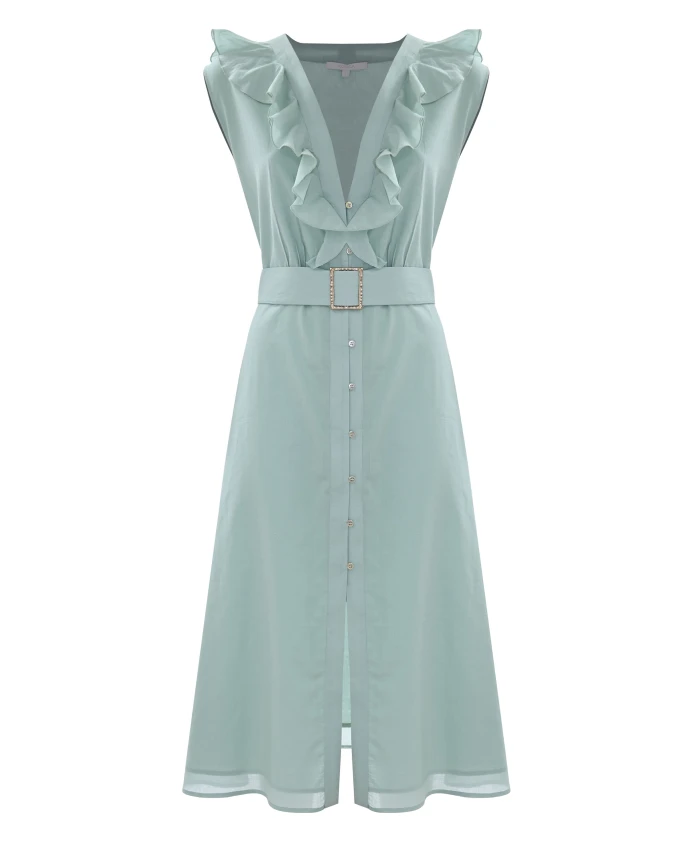 Элегантное платье миди Kocca, зеленый
Элегантное платье миди Kocca, зеленый