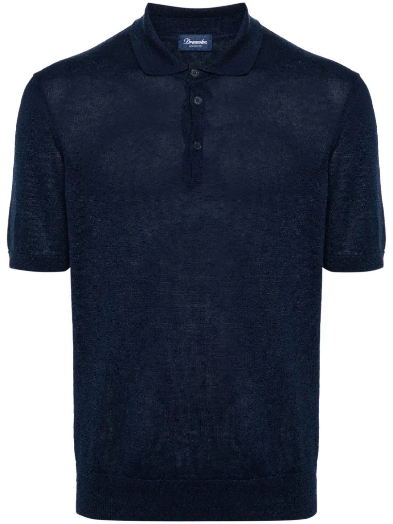 Drumohr рубашка поло из смеси хлопка и льна, синий
Drumohr рубашка поло из смеси хлопка и льна, синий