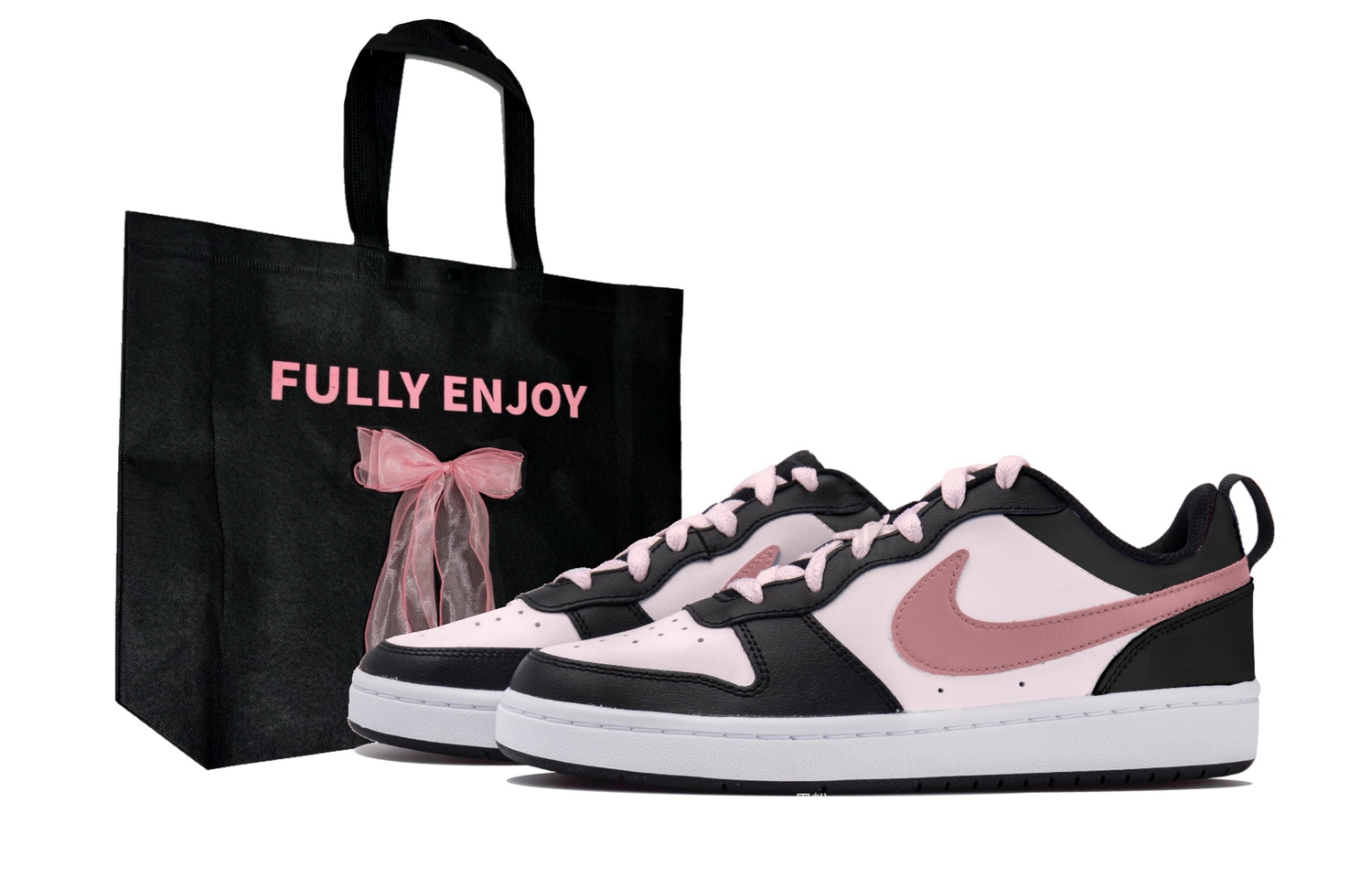 Nike Кроссовки для скейтбординга Court Borough Moldy Low top Kids' подростковые White Pink Black
Nike Кроссовки для скейтбординга Court Borough Moldy Low top Kids' подростковые White Pink Black