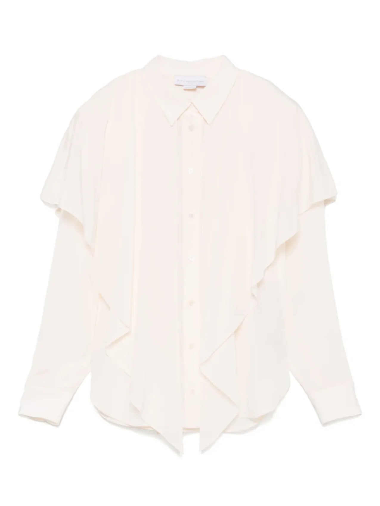 Многослойная полупрозрачная рубашка Stella McCartney, нейтральный
Многослойная полупрозрачная рубашка Stella McCartney, нейтральный