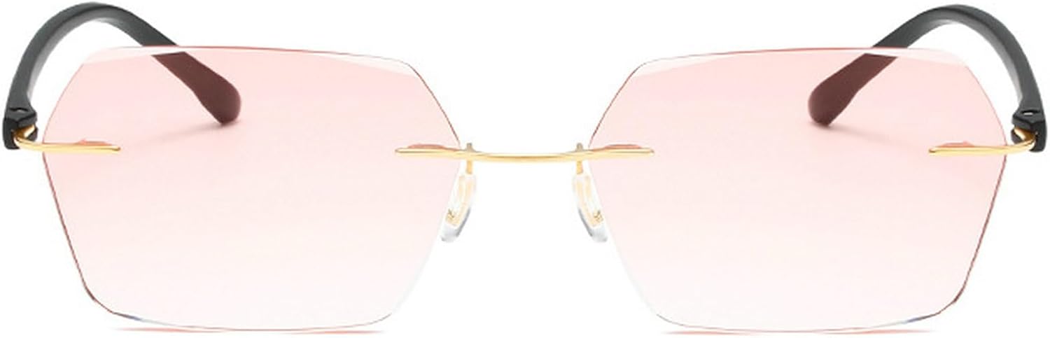 Модные солнцезащитные очки без оправы, многоугольные, квадратные, женские, ретро, с прозрачными линзами с градиентом, защита от УФ-излучения UV400, мужские солнцезащитные очки в тренде mincl, Light Pink
Модные солнцезащитные очки без оправы, многоугольные, квадратные, женские, ретро, с прозрачными линзами с градиентом, защита от УФ-излучения UV400, мужские солнцезащитные очки в тренде mincl, Light Pink