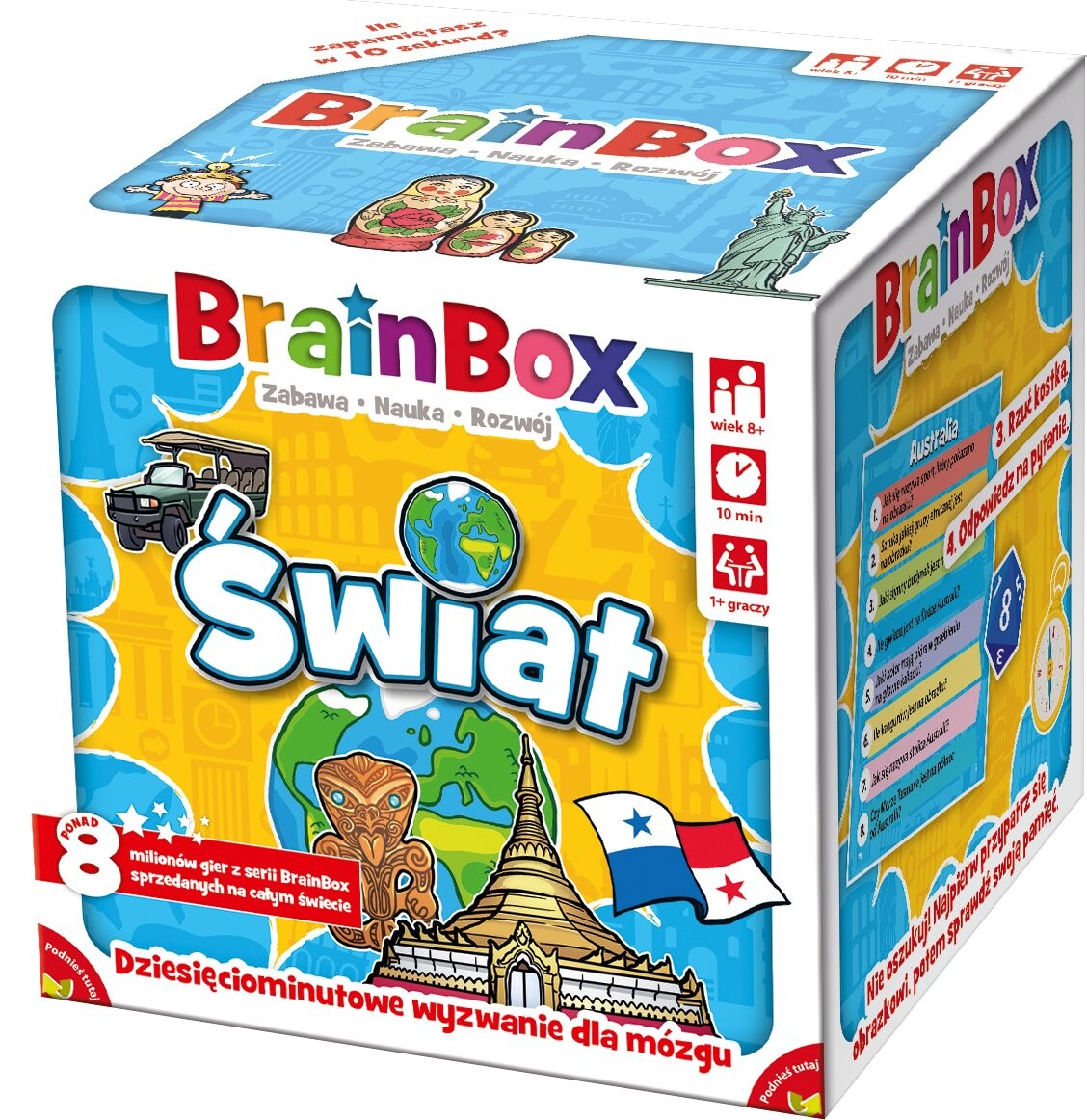 BrainBox - World (второе издание) Развивающая игра Rebel
BrainBox - World (второе издание) Развивающая игра Rebel