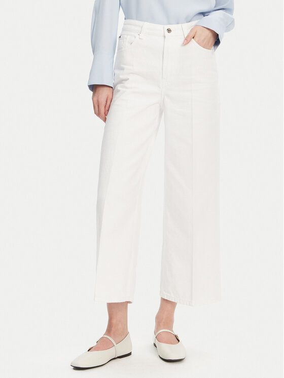 Джинсы с широкими штанинами WW0WW44363 Tommy Hilfiger, белый
Джинсы с широкими штанинами WW0WW44363 Tommy Hilfiger, белый