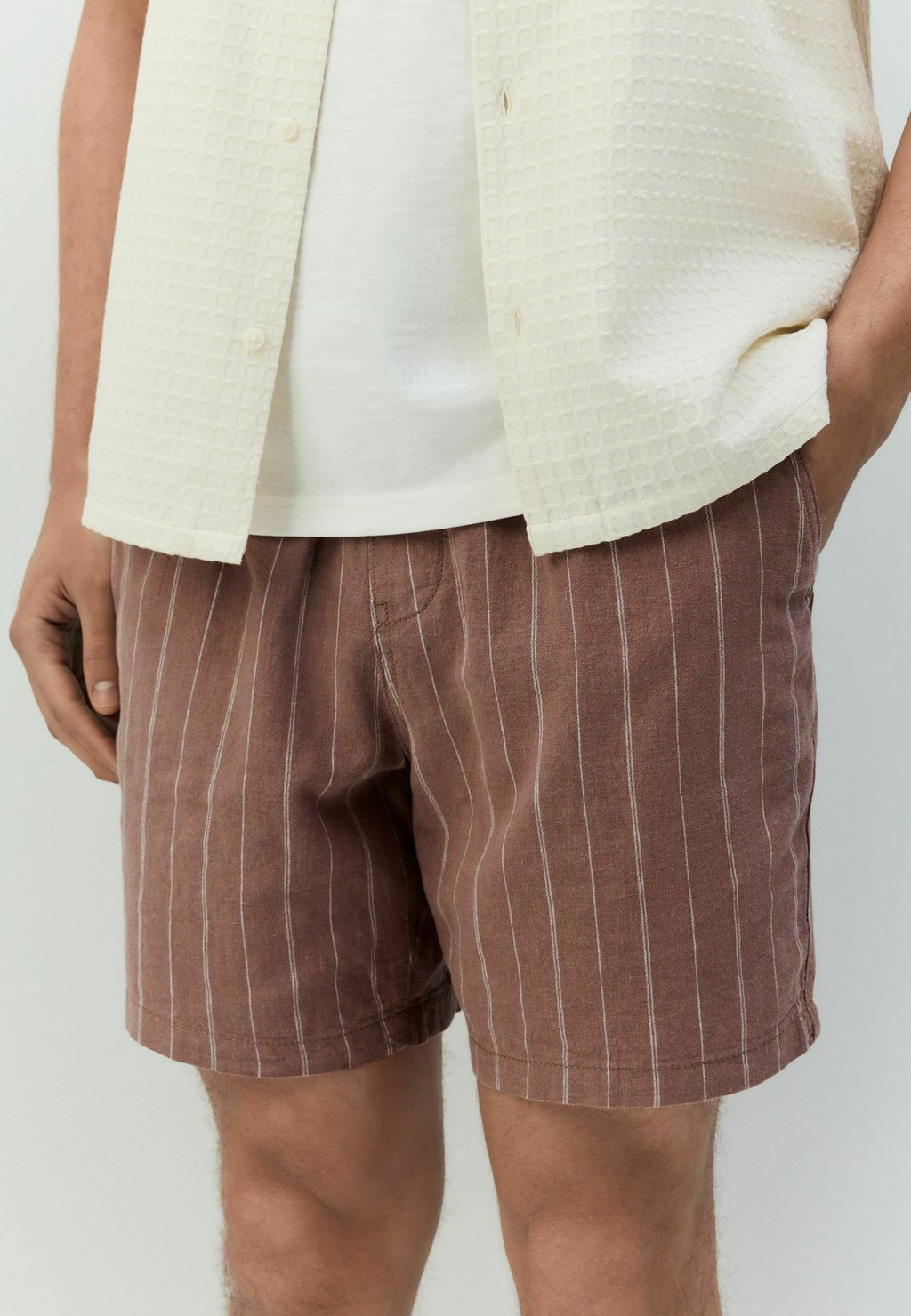 Шорты REGULAR FIT - DRAWSTRING WAIST STRIPE Next, коричневый
Шорты REGULAR FIT - DRAWSTRING WAIST STRIPE Next, коричневый