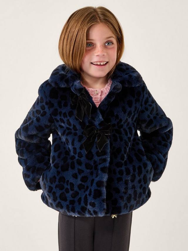 Детское пальто с бантом и принтом под мех Monsoon, Blue
Детское пальто с бантом и принтом под мех Monsoon, Blue