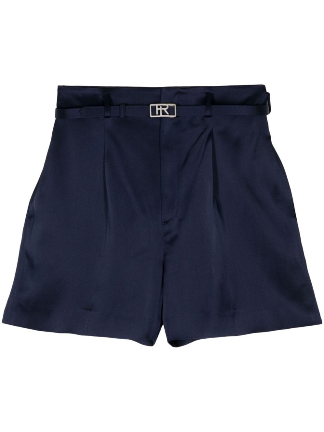 Атласные шорты с поясом Ralph Lauren Collection, синие
Атласные шорты с поясом Ralph Lauren Collection, синие