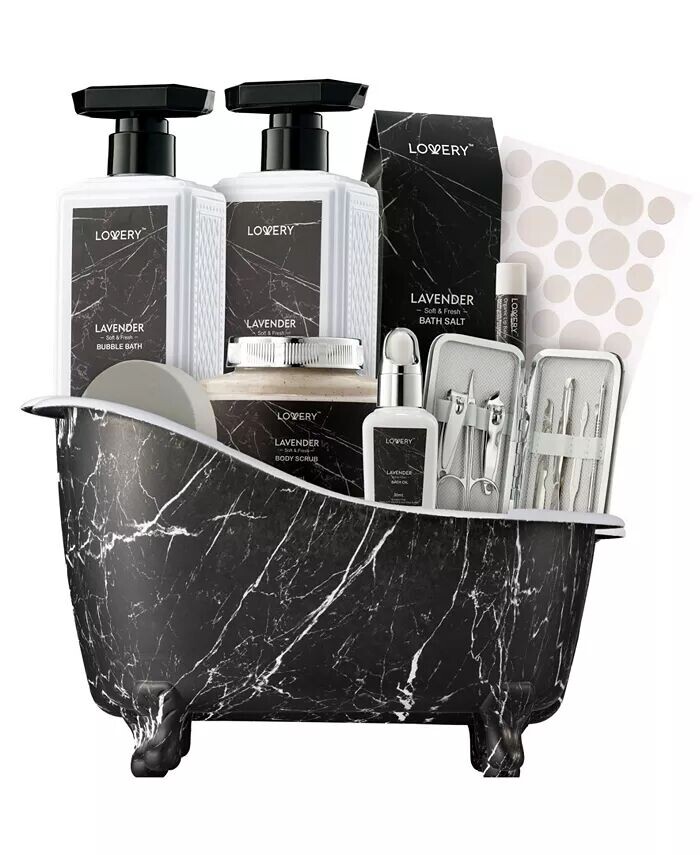 18-шт. Подарочный набор «Лаванда для релаксации» для ванны и тела Lovery
18-шт. Подарочный набор «Лаванда для релаксации» для ванны и тела Lovery