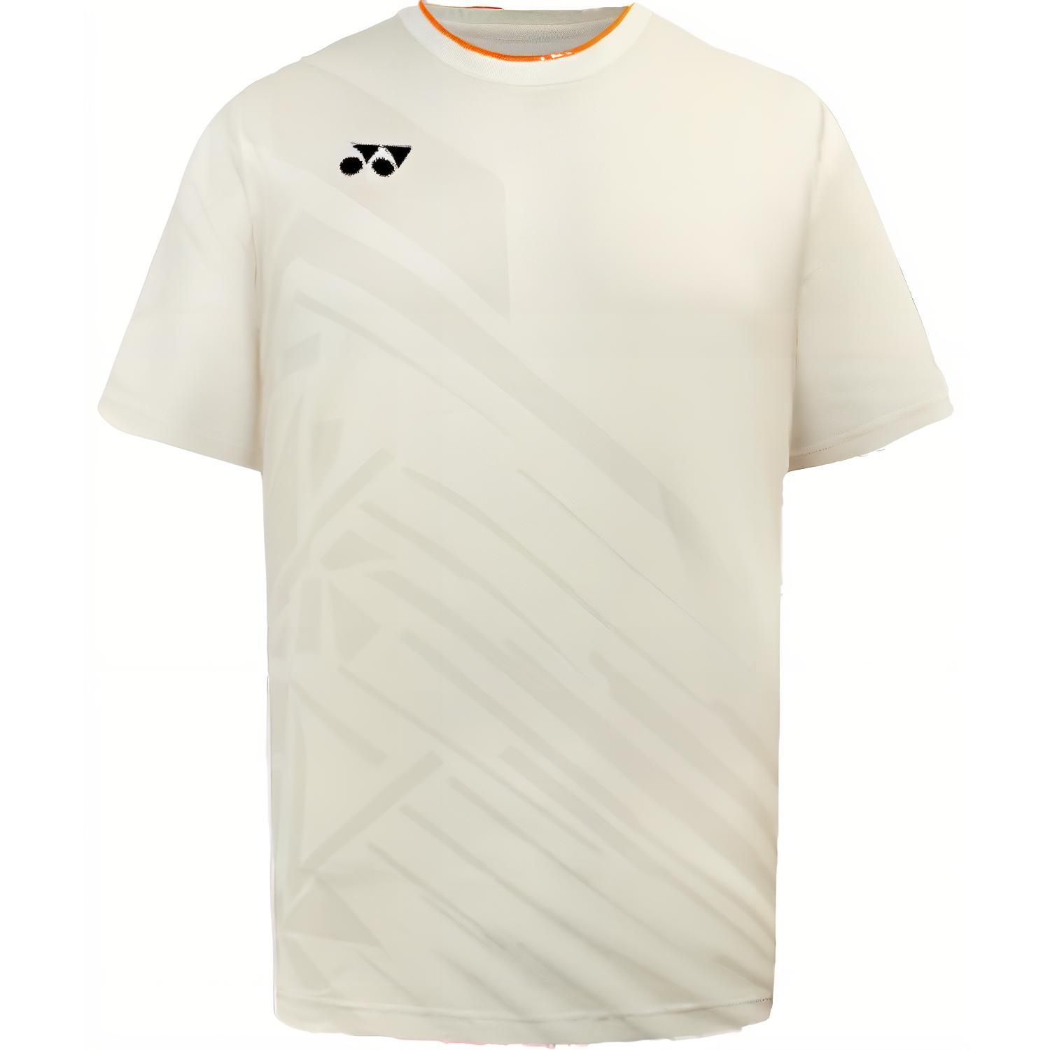 Мужская футболка для бадминтона YONEX, слоновая кость
Мужская футболка для бадминтона YONEX, слоновая кость