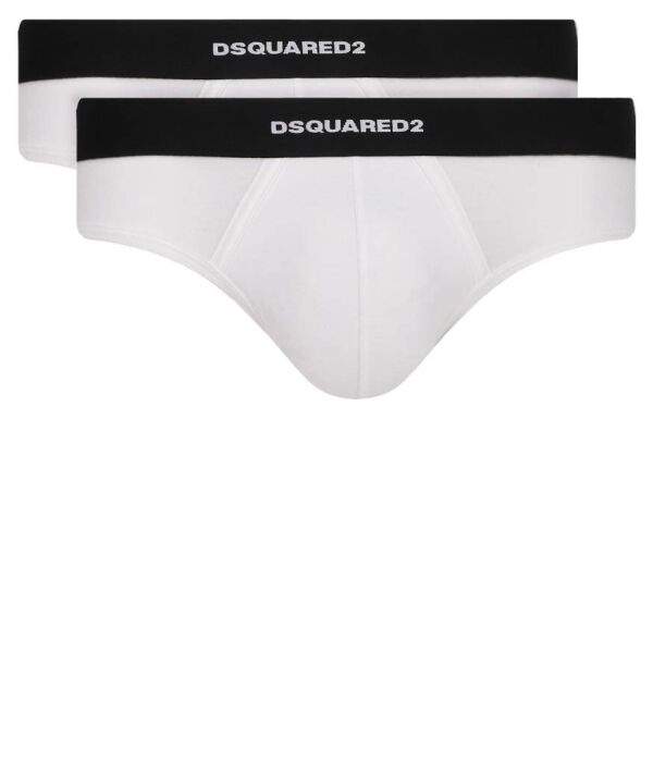 Трусы 2 шт. Dsquared2, белый
Трусы 2 шт. Dsquared2, белый
