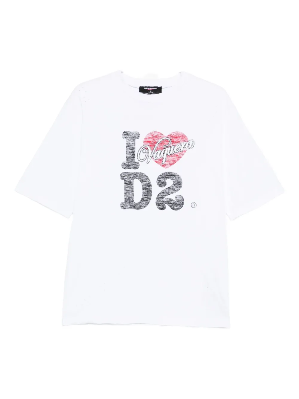 ФУТБОЛКА СВОБОДНОГО КРОЯ Dsquared2, белый
ФУТБОЛКА СВОБОДНОГО КРОЯ Dsquared2, белый